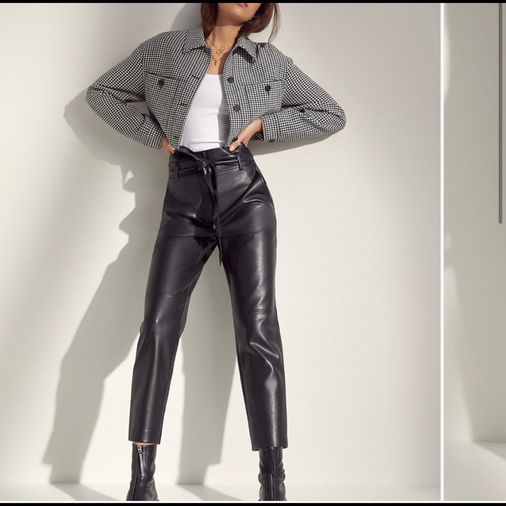 NWT Aritzia Wilfred high tied pant